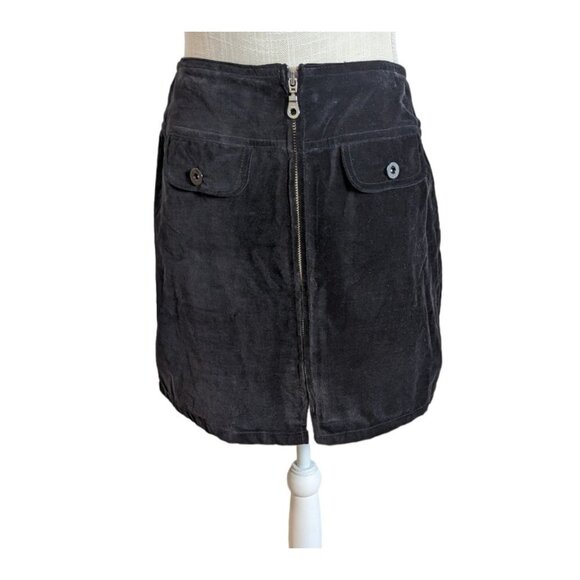 💖 Host Pick 💖 🎉🎉 VTG 90s Black Velvet Jacket & Mini Skirt Set - Picture 8 of 11